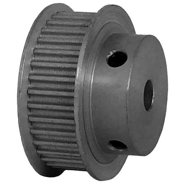 B&B Manufacturing 36-3M09-6FA3, Timing Pulley, Aluminum, Clear Anodized, 36-3M09-6FA3 - main